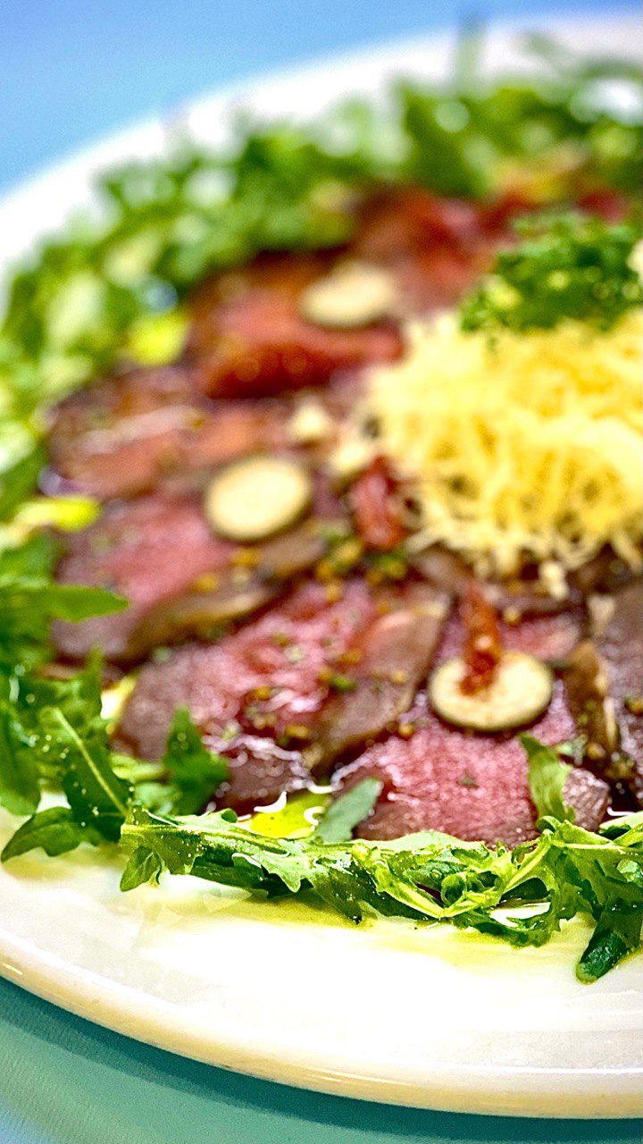 Veal carpaccio