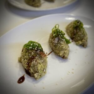 Eel tartare
