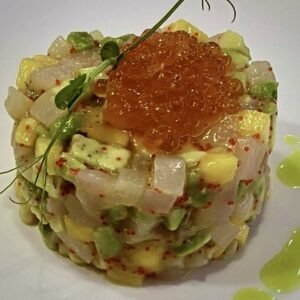 Scallop tartare