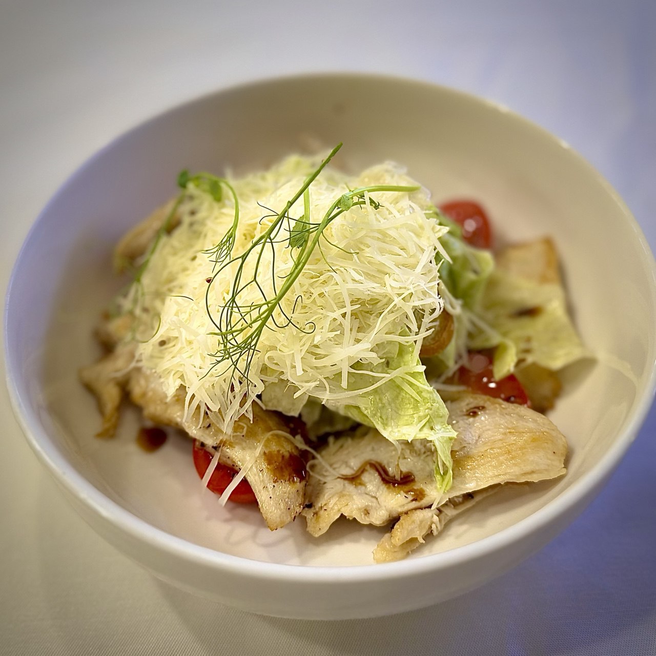 Salad “Caesar” with chicken