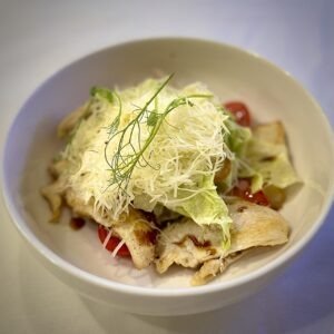 Salad “Caesar” with chicken